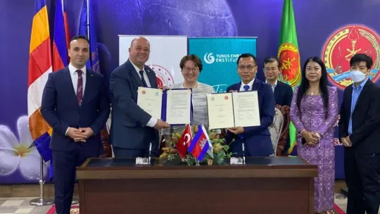 Kamboçya'da Yunus Emre Enstitüsünün Türkçe dersleri başlıyor