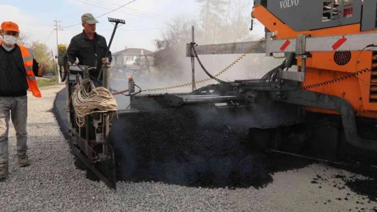 Kamışlı Mahallesi'nde yollar baştan sona yenilendi