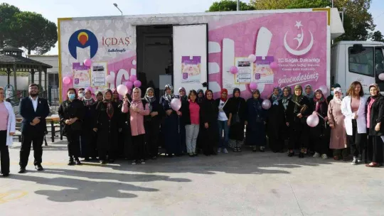 Kanser tarama aracı Lapseki'de