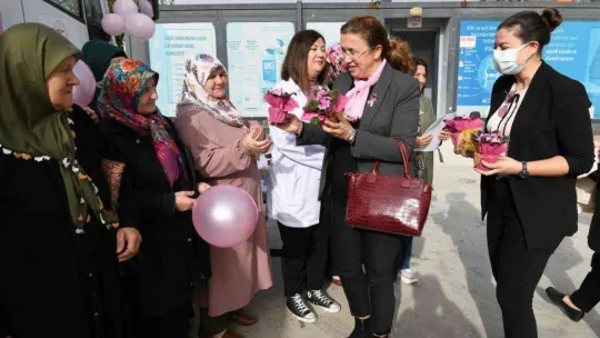 Kanser tarama aracı Lapseki'de