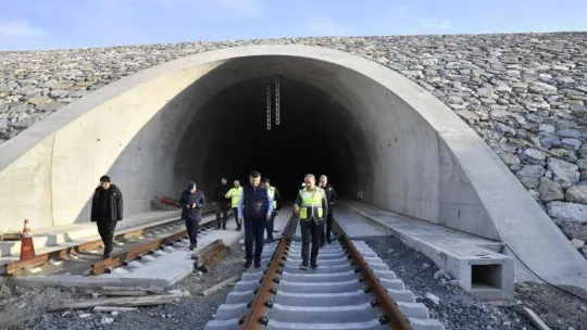 Kapıkule Hızlı Tren Hattı Projesi çalışmaları sürüyor