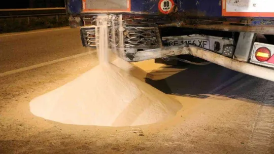 Kapıkule yolunda 2 tır çarpıştı: 1 yaralı