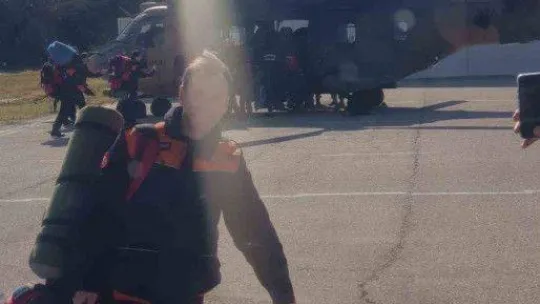 Kara Kuvvetlerine ait helikopterler deprem bölgesinde