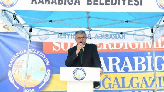 Karabiga doğalgaza kavuştu