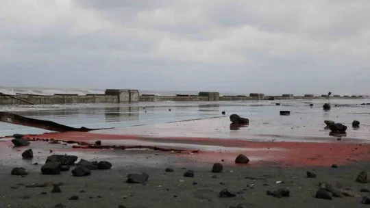 Karadeniz'de dev dalgalar