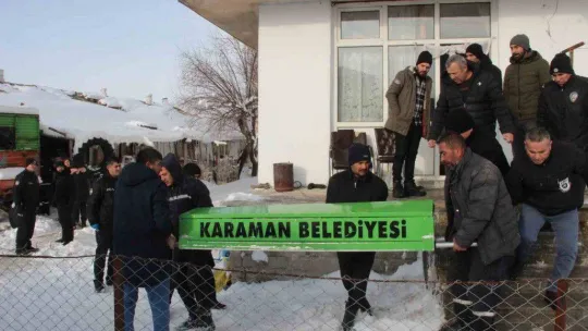 Karaman'da sobadan sızan gazdan karı-koca hayatını kaybetti