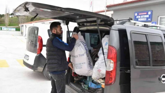 Karesi Belediyesi atık getirme merkezine ilk atıklar geldi