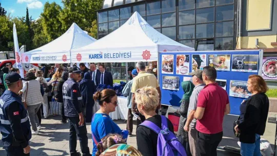 Karesi Belediyesi'nden sokak hayvanlarına 2 ton mama