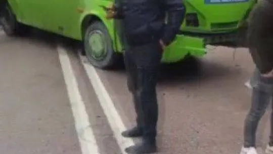 Karı kocayı feci kaza ayırdı