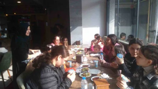 Karne hediyeleri Kepsut Belediyesinden