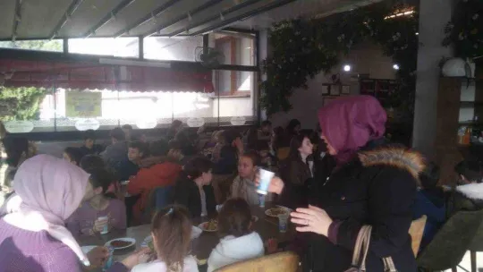 Karne hediyeleri Kepsut Belediyesinden