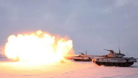 Kars'ta gerçekleştirilen 'Kış Tatbikat-2023'ün Seçkin Gözlemci Günü başladı