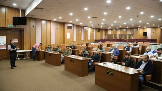 Kartal Belediyesi'nden personele yönelik iş güvenliği eğitimi