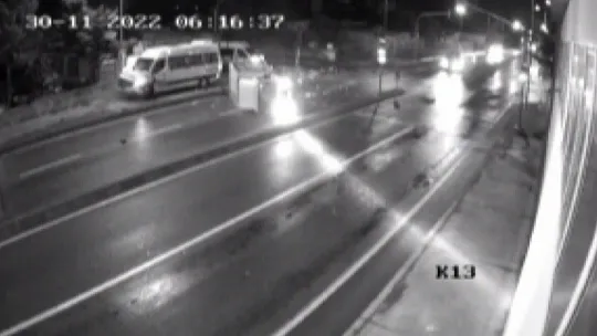 Kartal'da 1 kişinin hayatını kaybettiği kaza kamerada