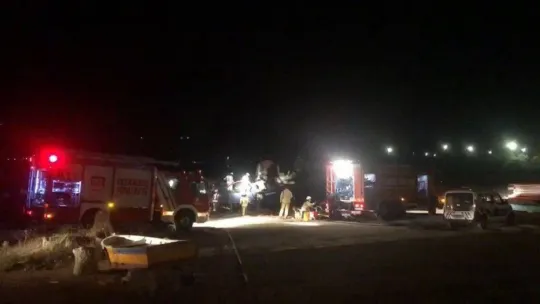 Kartal'da balıkçı teknesi alev aldı