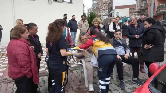 Kartal'da beton mikseri dehşeti kamerada