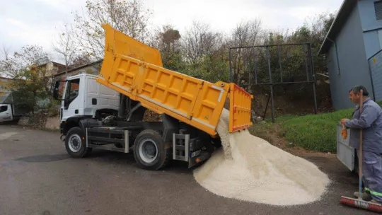 Kartal, kar ve buzlanmaya karşı hazır