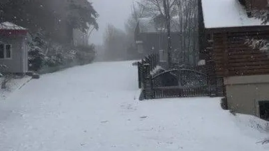 Kartepe beyaza büründü