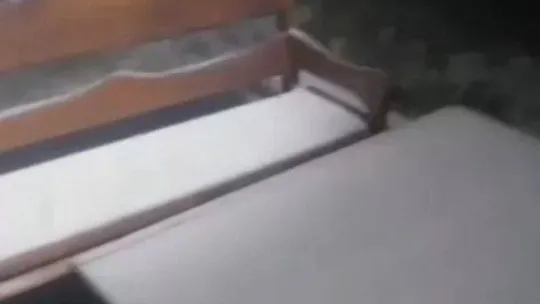 Kartepe'ye mevsimin ilk karı düştü