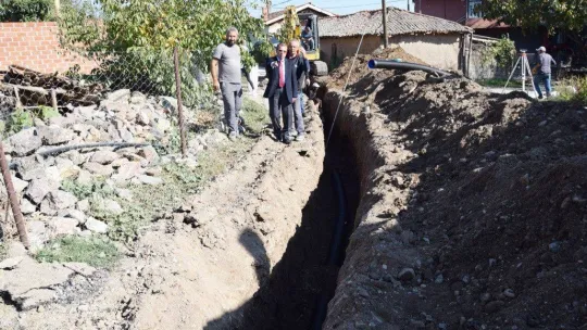 Kaymakam Gürdal, köylerde incelemelerde bulundu