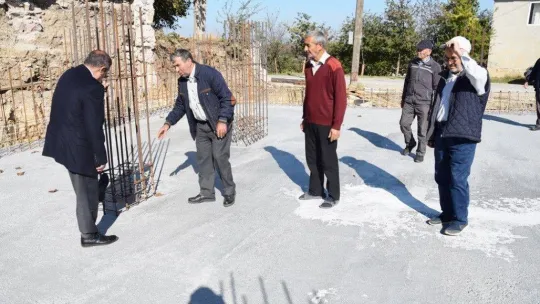 Kaymakam Gürdal, köylerde incelemelerde bulundu