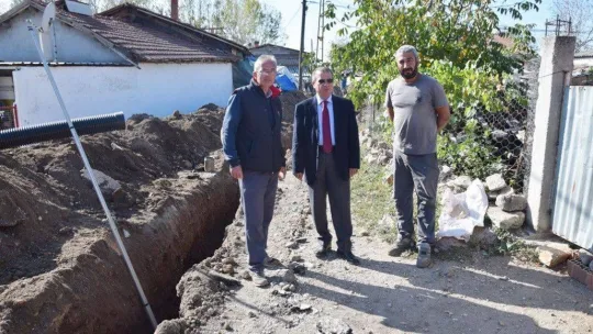 Kaymakam Gürdal, köylerde incelemelerde bulundu