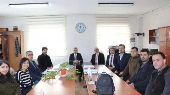 Kaymakam Öztürk okul ziyaretlerine devam ediyor