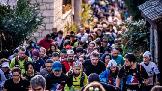 Kaz Dağları'nda Ultra Kış Koşusu