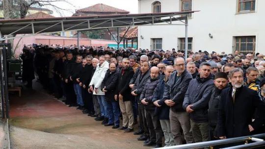Kaza kurşunuyla hayatını kaybeden güvenlik görevlisi son yolculuğuna uğurlandı