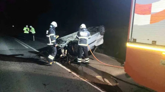 Kaza sonrası zifiri karanlıkta ceset ve yaralı aradılar