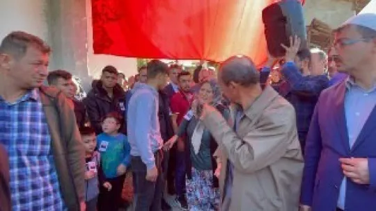 Kaza sonucu hayatını kaybeden Uzman Çavuş Karakaya son yolculuğuna uğurlandı