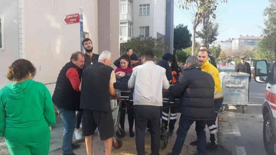 Kaza yapınca panikle köpeğini aracının içinde unuttu