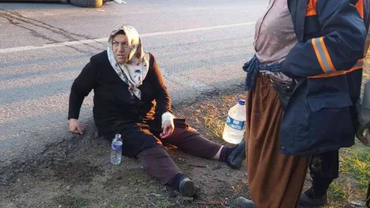 Kaza yerine giden muhabir, abisinin kazasıyla karşılaştı