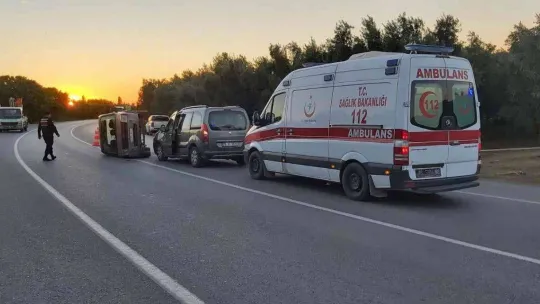 Kaza yerine giden muhabir, abisinin kazasıyla karşılaştı