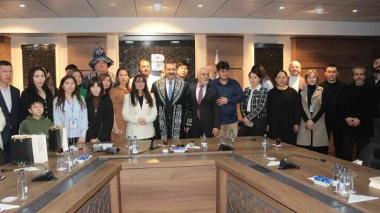 Kazak Gazeteciler Balıkesir'de