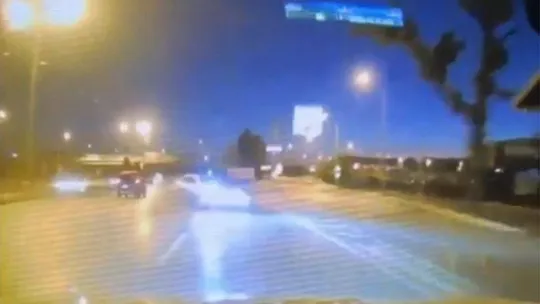 Kazalar araç kameralarına yansıdı