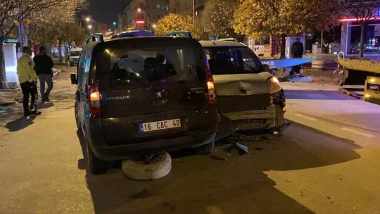 Kazanın ardından tekmeli yumruklu kavga kamerada