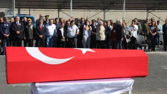 Kazaya müdahale ederken şehit düştü: Şehidin naaşı memleketine uğurlandı
