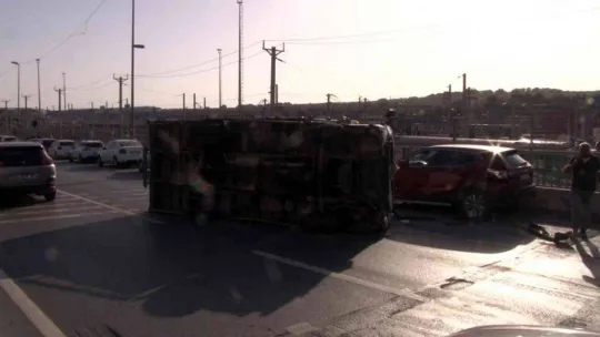 Kazayı çeken muhabire ilginç tepki: 'Seni genelkurmaya şikayet edeceğim'