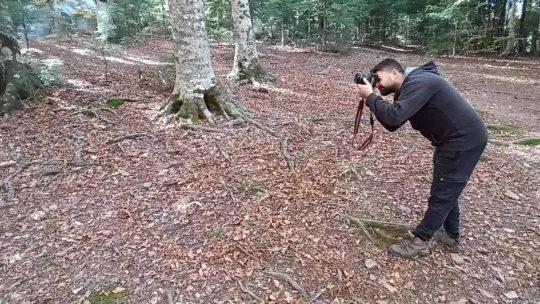 Kazdağları'nın eşsiz sonbahar güzellikleri dron ile görüntülendi
