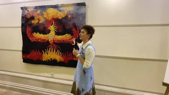 Keçe Sanatı Sergisi'ne Ankaralılardan yoğun ilgi