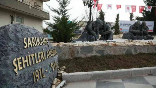 Keçiören Belediye Başkanı Altınok: 'Sarıkamış'ta donan yiğitlerin, şehitlerin, kahramanların torunları ve evlatları burada'