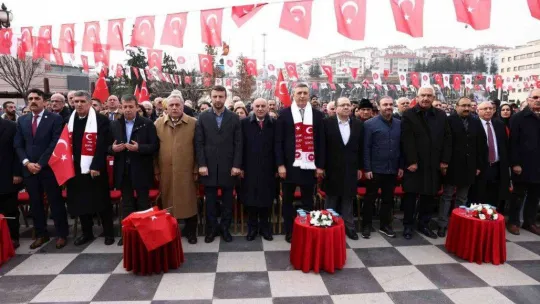 Keçiören Belediye Başkanı Altınok: 'Sarıkamış'ta donan yiğitlerin, şehitlerin, kahramanların torunları ve evlatları burada'