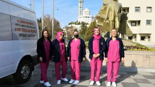 Keçiören Belediyesi'nden 'Evde Temizlik Hizmeti'