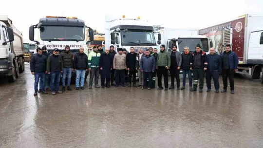 Keçiören Belediyesinden deprem bölgesine destek