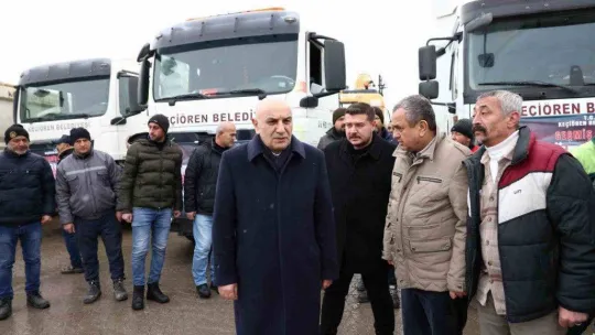 Keçiören Belediyesinden deprem bölgesine destek