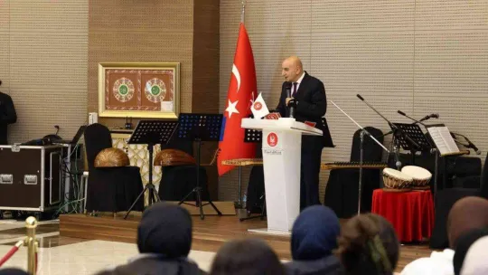 Keçiören'de 'ney' eşliğinde semazen gösterisi