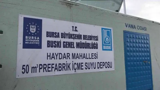 Keles'te iki mahalle suya kavuştu