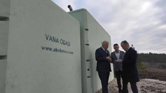 Keles'te iki mahalle suya kavuştu