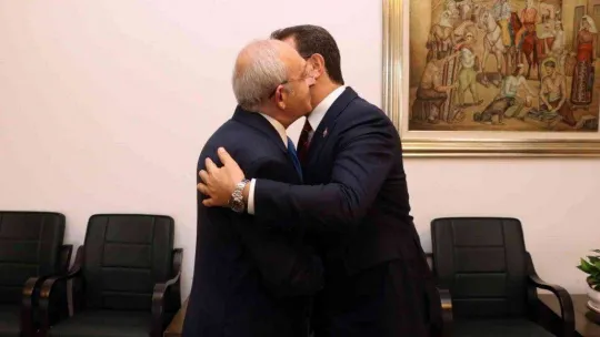 Kemal Kılıçdaroğlu, Ekrem İmamoğlu'nu kabul etti